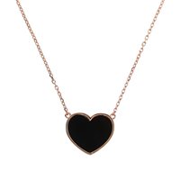 Halskette Bronzallure Dame Cuore in  Metall-Legierung Onice WSBZ01728BO - WSBZ01728BO